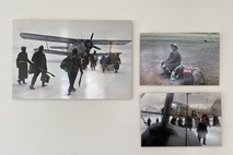Fotografien in der Ausstellung „Mongolei 1969 | 2009“ im Museumsraum „Das kleine a“ auf dem Chemnitzer Sonnenberg. Foto: smac/Laura Frenzel