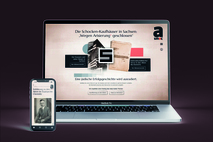 Die digitale Ausstellung smac+ „Wegen Arisierung geschlossen“ passt sich verschiedenen Endger&auml;ten an. &copy; LfA Sachsen/smac, Annelie Blasko